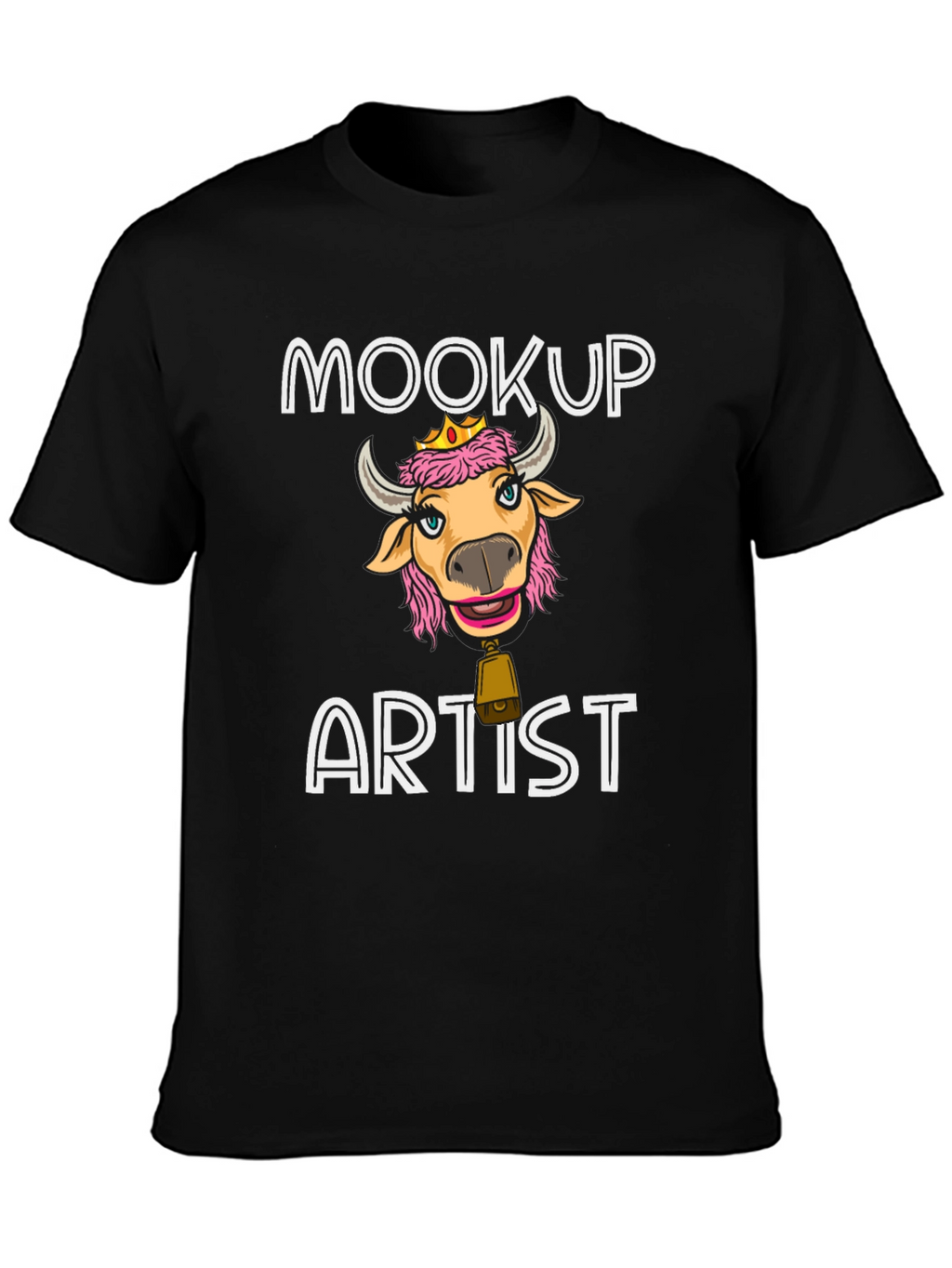 Moocup Artist Black T-Shirt