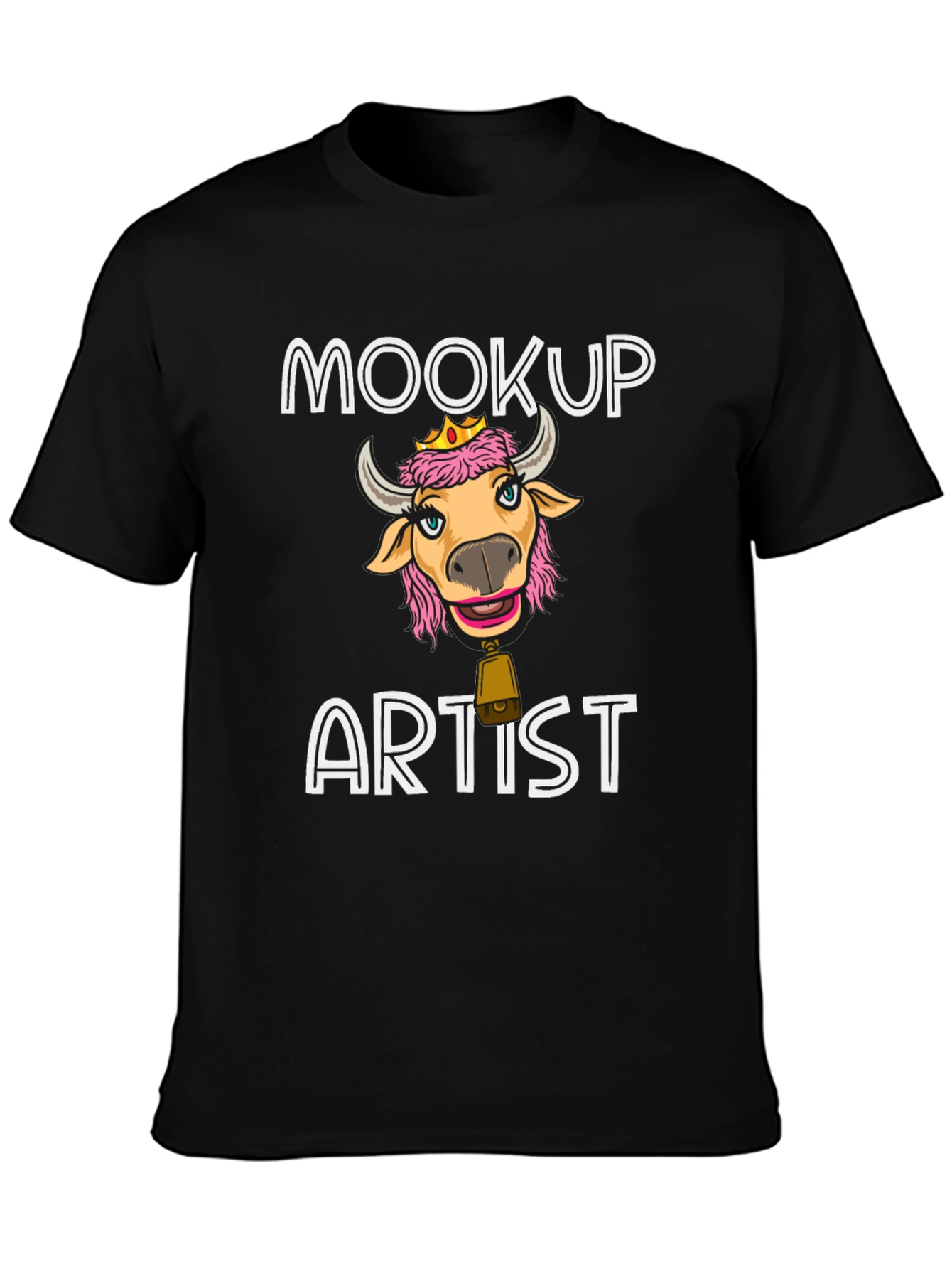 Moocup Artist Black T-Shirt