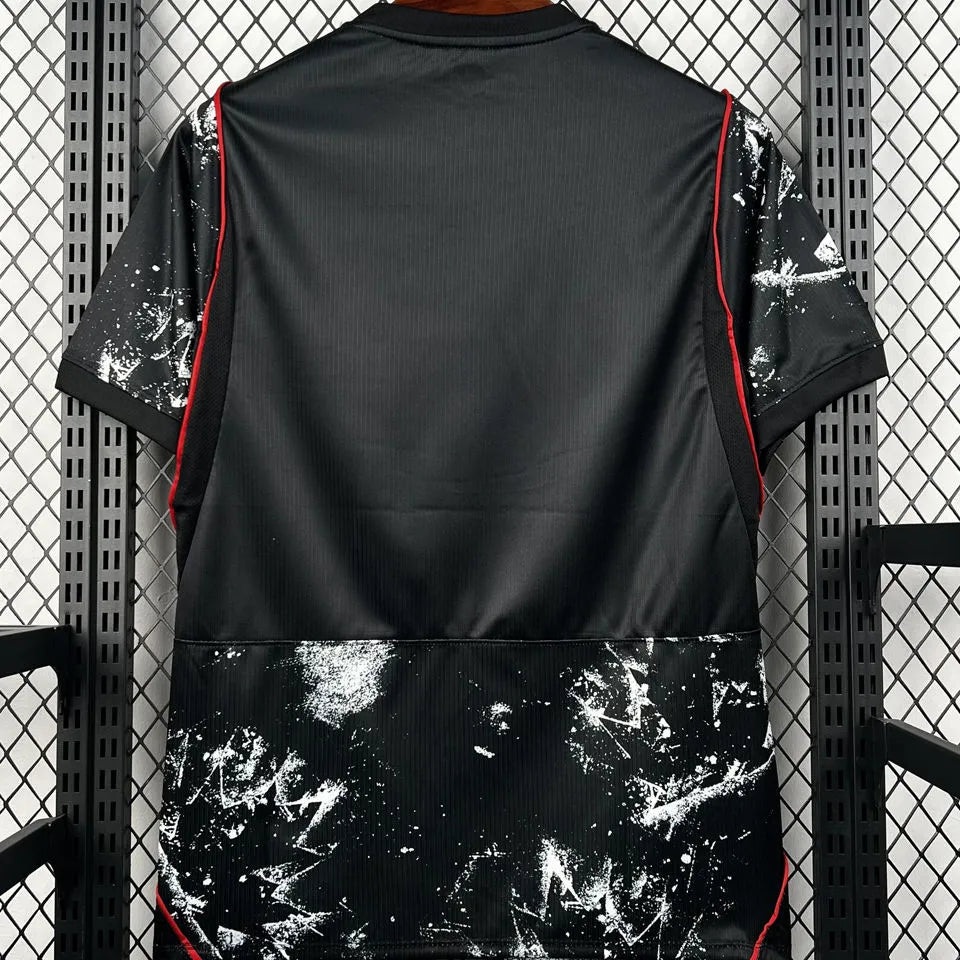 2026/27 Canada Away Fans Soccer Jersey (Have Right Patch 有右臂章 白底黑字） Detail 1