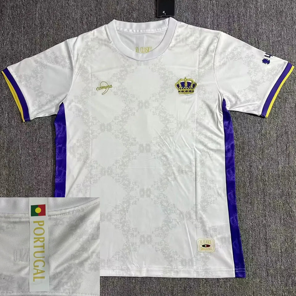 2025 RM x Portugal Special Edition Fans Soccer Jersey 黄马 x 葡萄牙 Front