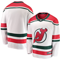 Men's New Jerseys Devils White Alternate Breakaway Blank Player Jerseys
