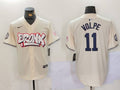 Men's New York Yankees Anthony Volpe #11 Cream Limited Player Jerseys