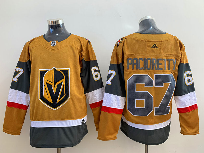 Men's Vegas Golden Knights Max Pacioretty #67 Gold Breakaway Player Jerseys