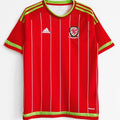 2015/16 Wales Home Red Retro Soccer Jersey Front
