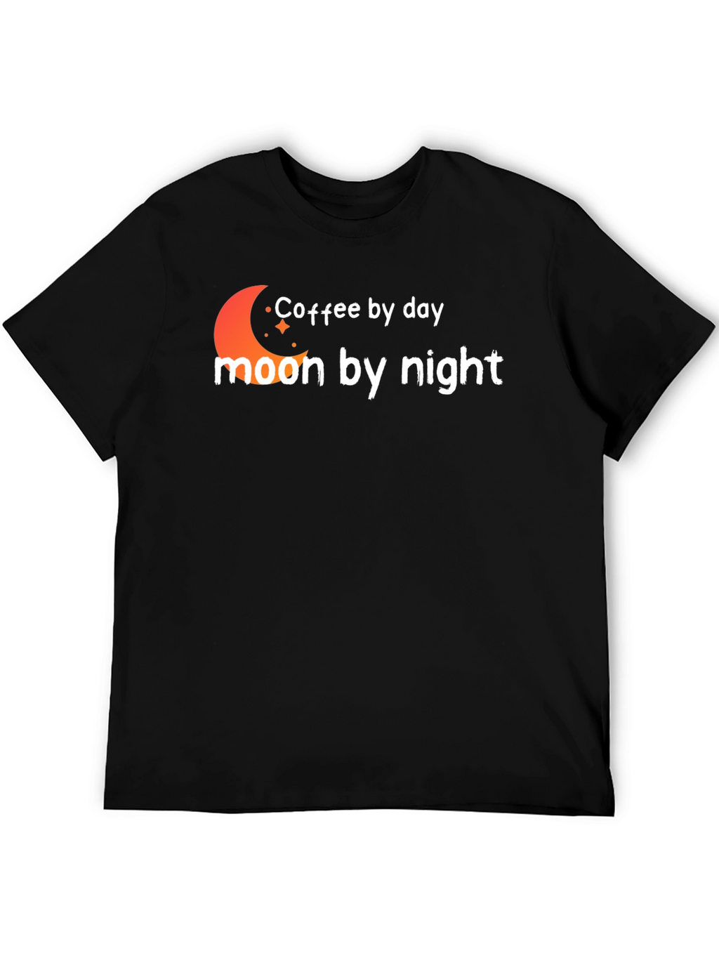 Coffee by Day Moon by Night Graphic Tee