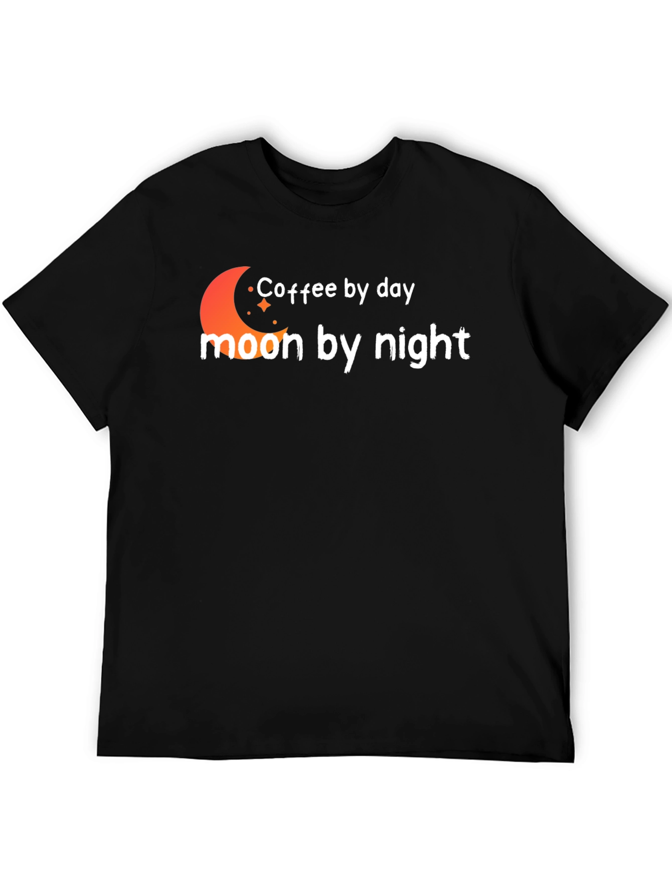 Coffee by Day Moon by Night Graphic Tee