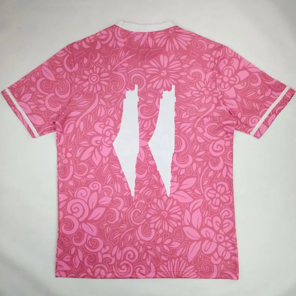 2025 FC Palestine Pink Fans Soccer Jersey 背后带11 Detail 1