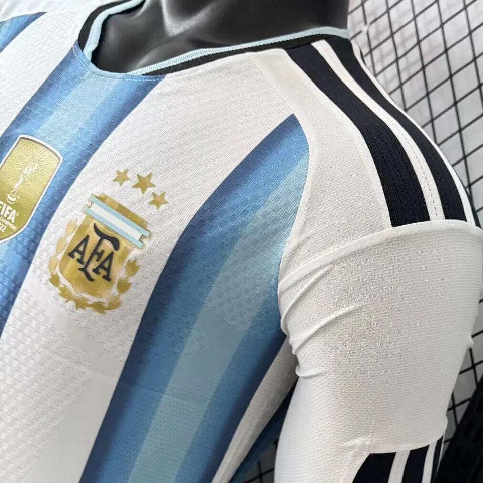 2026/27 Argentina Home Player Version Long Sleeve Soccer Jersey 背上有1893 Detail 3