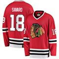 Men's Chicago Blackhawks Denis Savard #18 Red Premier Breakaway Retired Player Jerseys