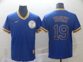Men's Milwaukee Brewers Robin Yount #19 MLB Blue Player Jerseys