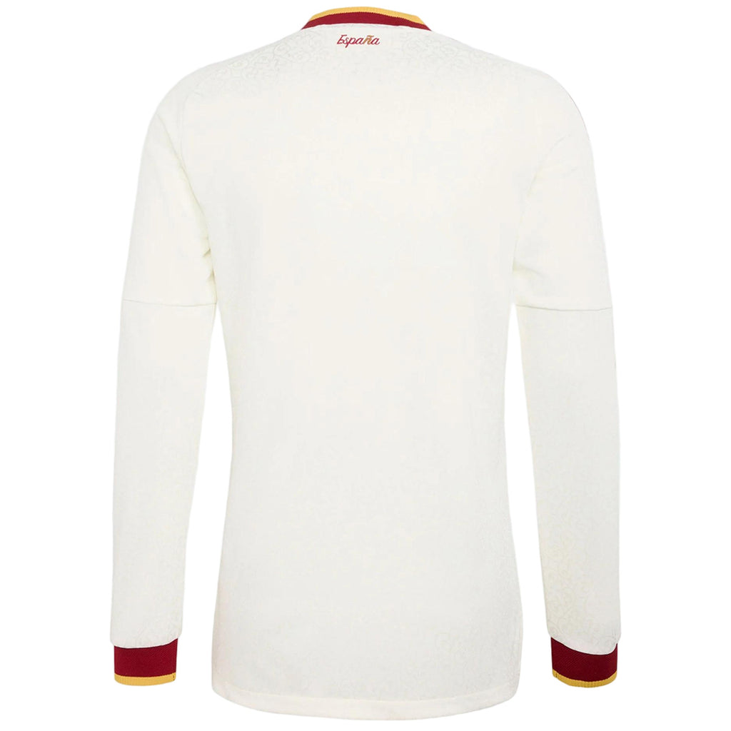 Spain Away Long Sleeve Jersey World Cup 2026 Back