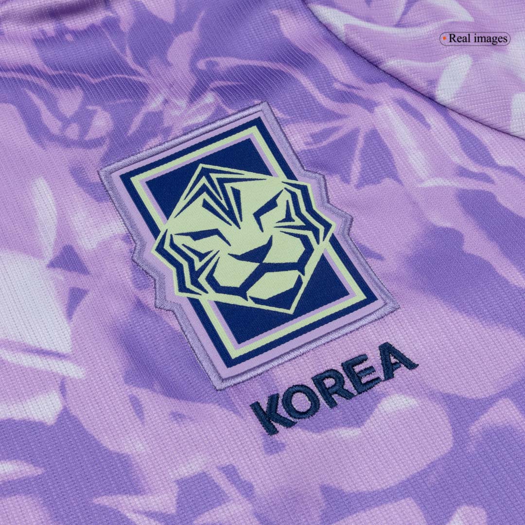 South Korea Away Soccer Jersey World Cup 2026 Purple Image 5