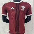 2026/27 Qatar Home Red Player Version Soccer Jersey Front