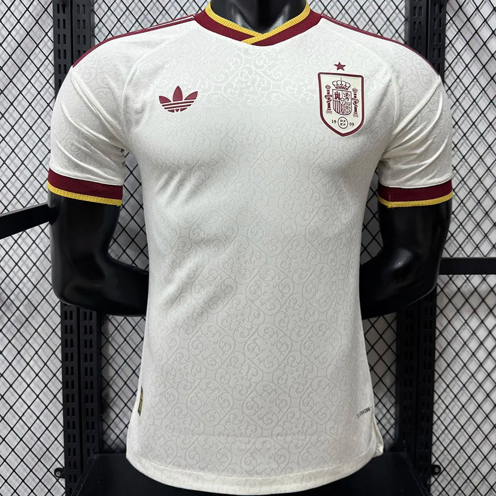 2026/27 Spain Away Player Version Soccer Jersey Detail 4