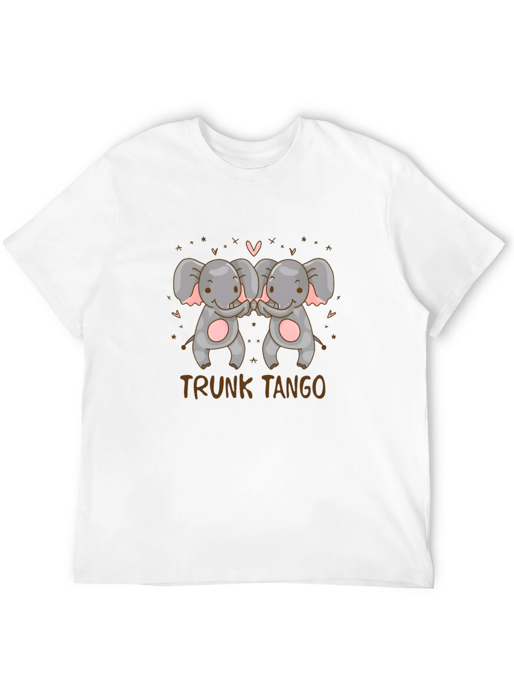 Trunk Tango Elephant Graphic Tee - Black