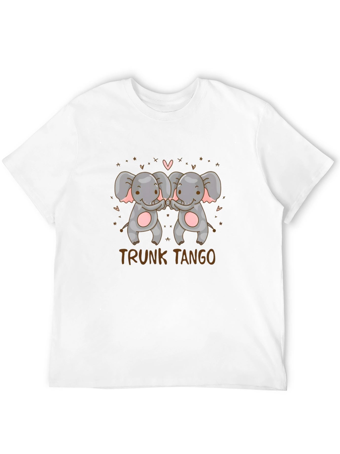 Trunk Tango Elephant Graphic Tee - Black