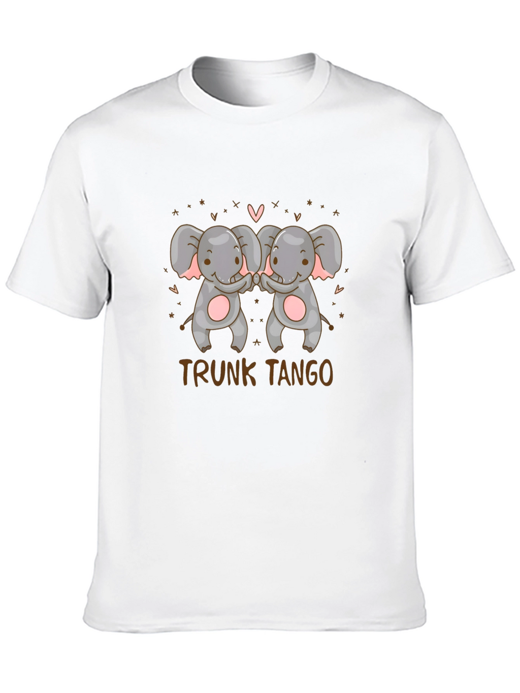 Trunk Tango Elephant Graphic Tee - Black