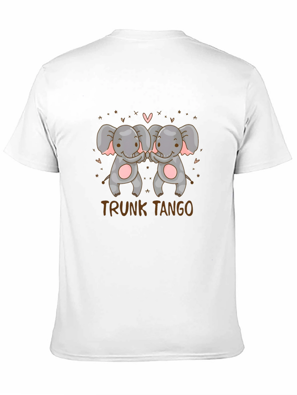 Trunk Tango Elephant Graphic Tee - Black