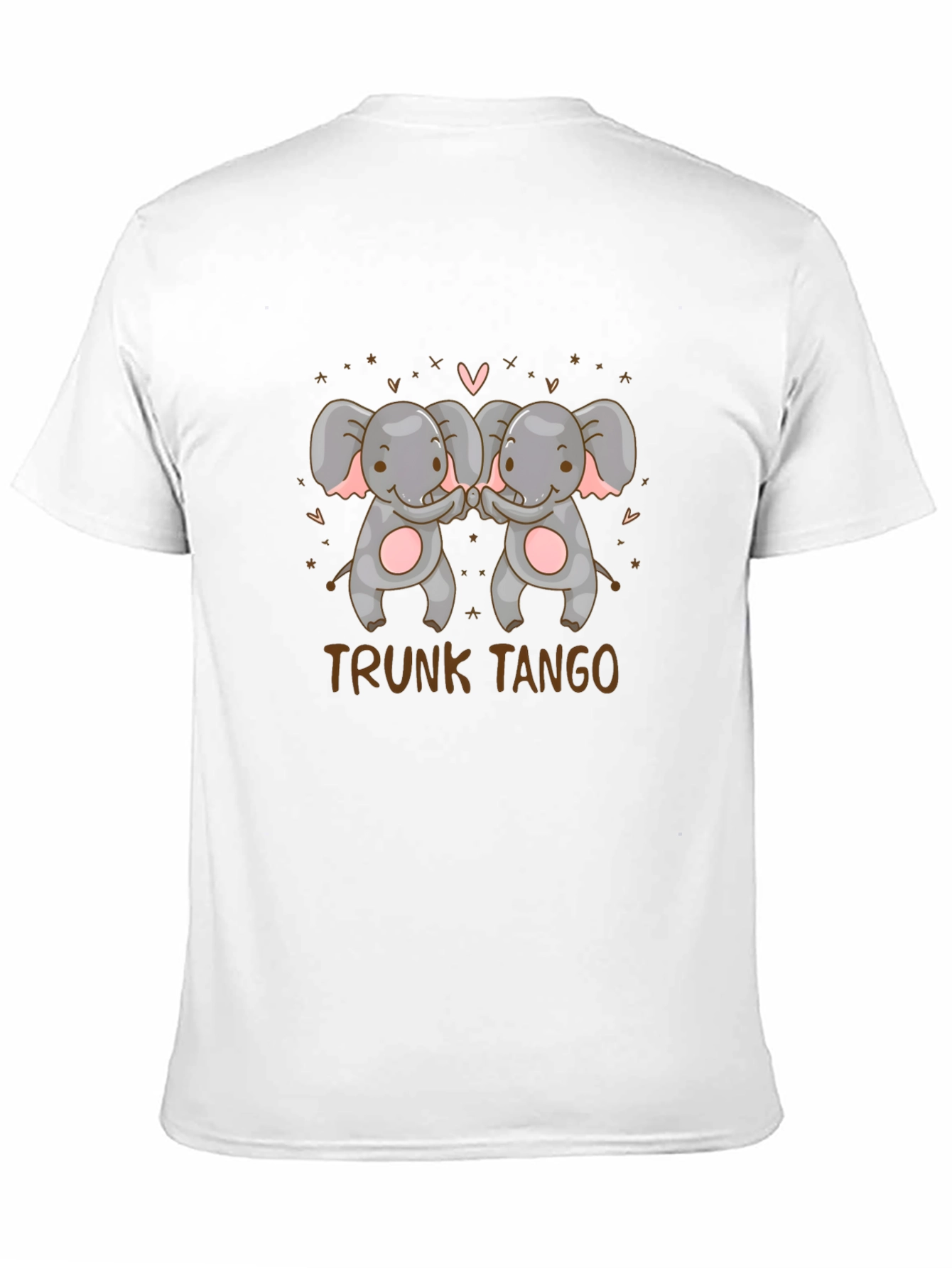 Trunk Tango Elephant Graphic Tee - Black