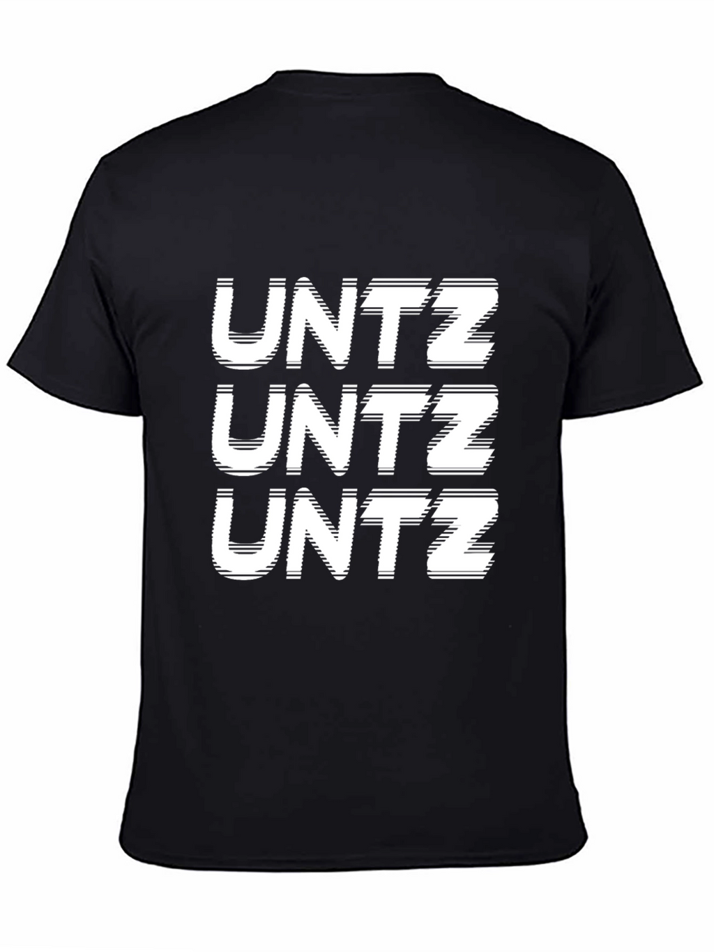 UNTZ Graphic Tee - Black Cotton T-Shirt