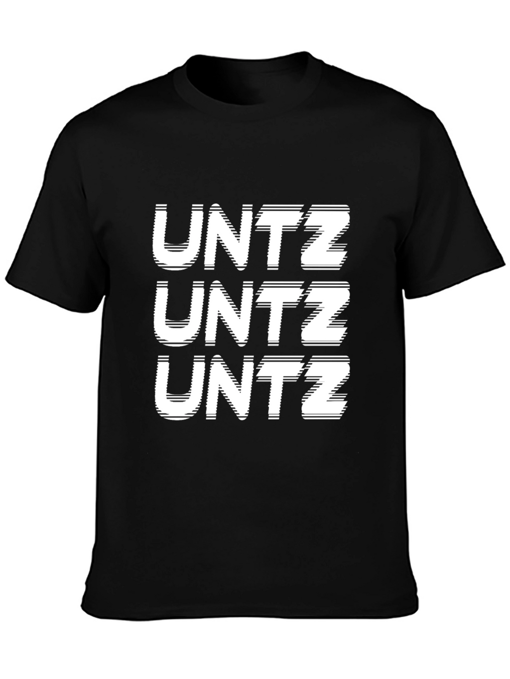 UNTZ Graphic Tee - Black Cotton T-Shirt