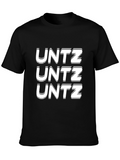 UNTZ Graphic Tee - Black Cotton T-Shirt