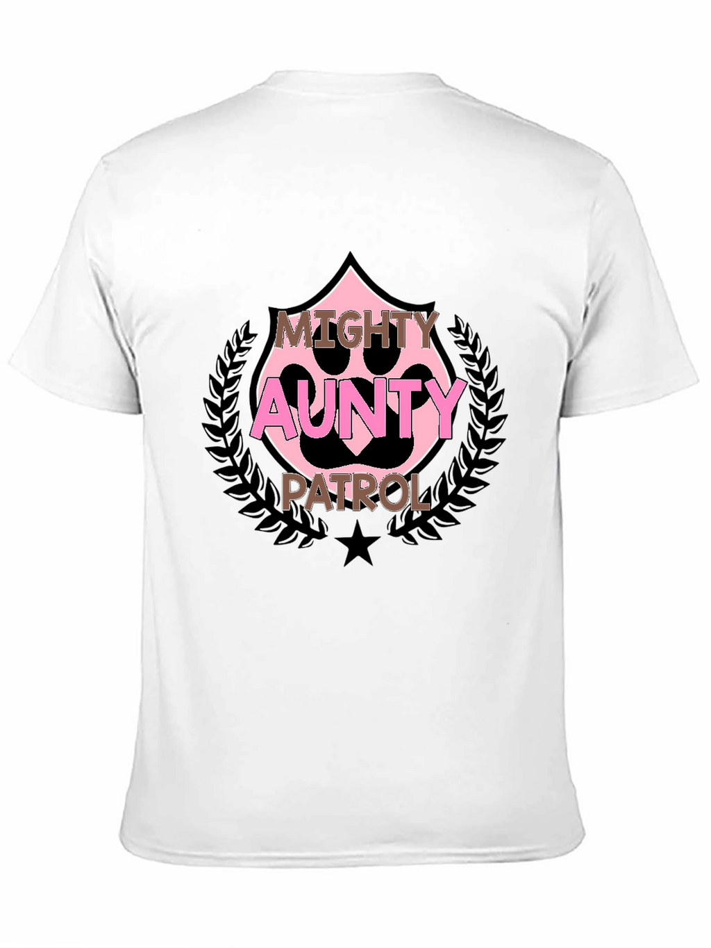 Mighty Aunty Patrol Black T-Shirt