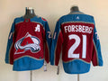 Men's Colorado Avalanche Peter Forsberg #21 Burgundy Home Breakaway Jerseys