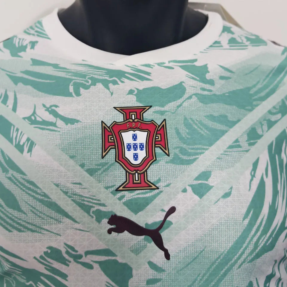2026/27 Portugal Away Player Version Soccer Jersey Detail 2