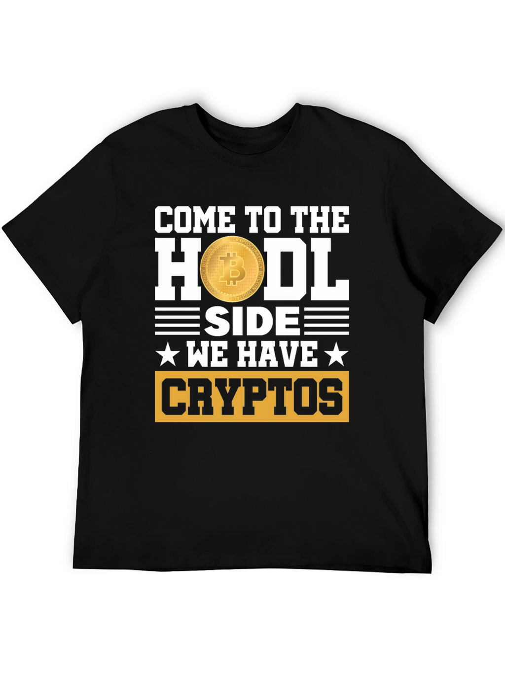 HODL Side Crypto T-Shirt