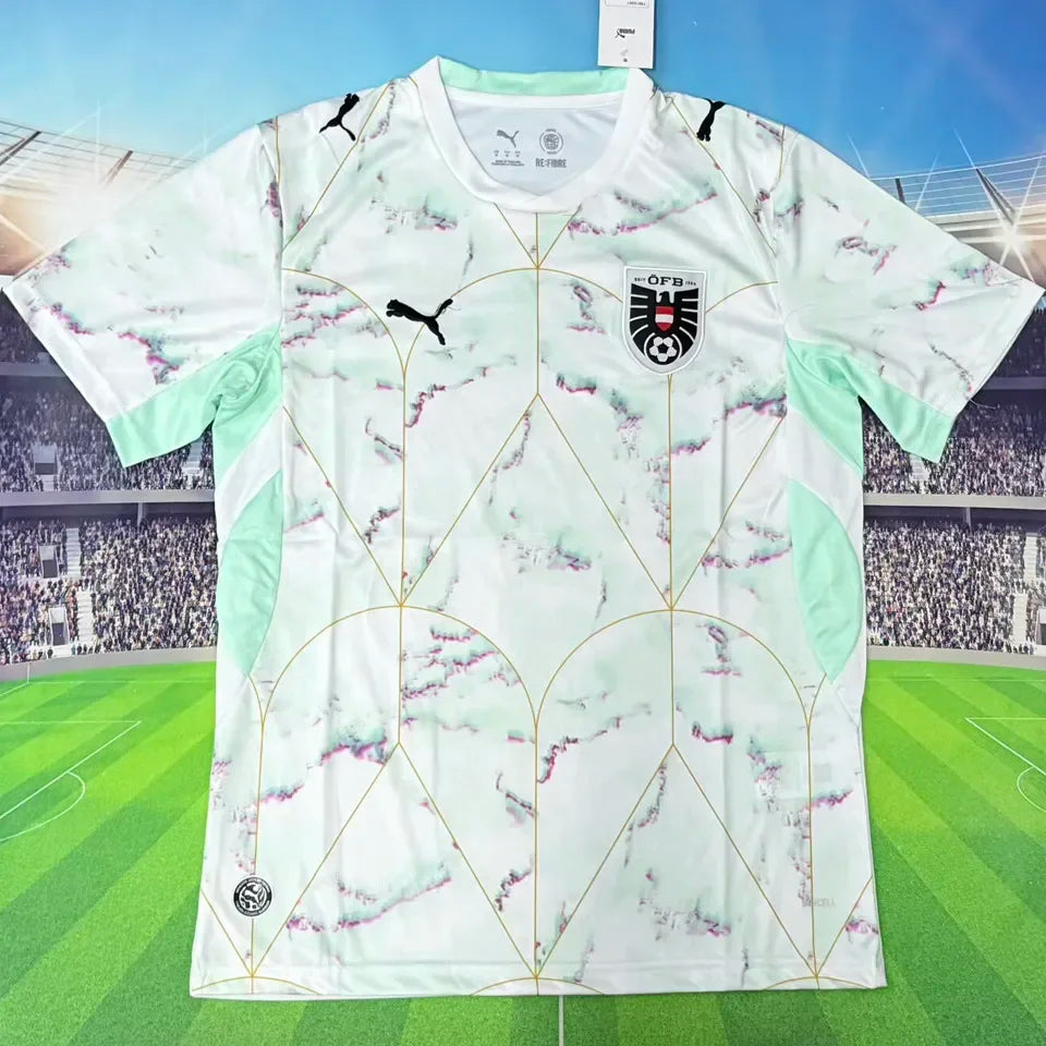 2026/27 Austria Third Fans Soccer Jersey Detail 1