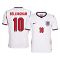 BELLINGHAM #10 England Home Soccer Jersey World Cup 2026 White Front