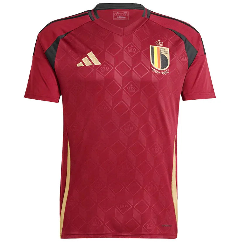 LUKAKU #10 Belgium 1:1 Quality Home Fans Jersey 2024/25 ★★ Detail 1