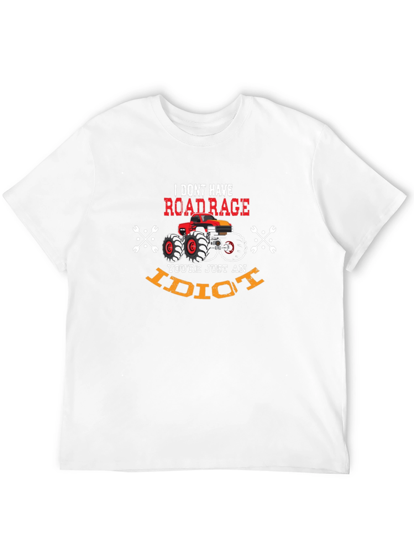 Road Rage Monster Truck Graphic Tee
