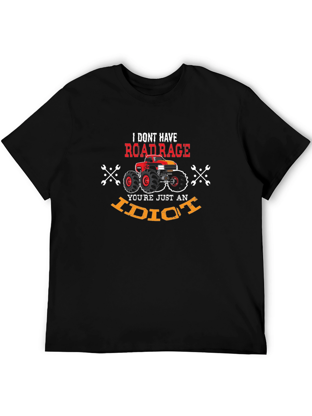 Road Rage Monster Truck Graphic Tee