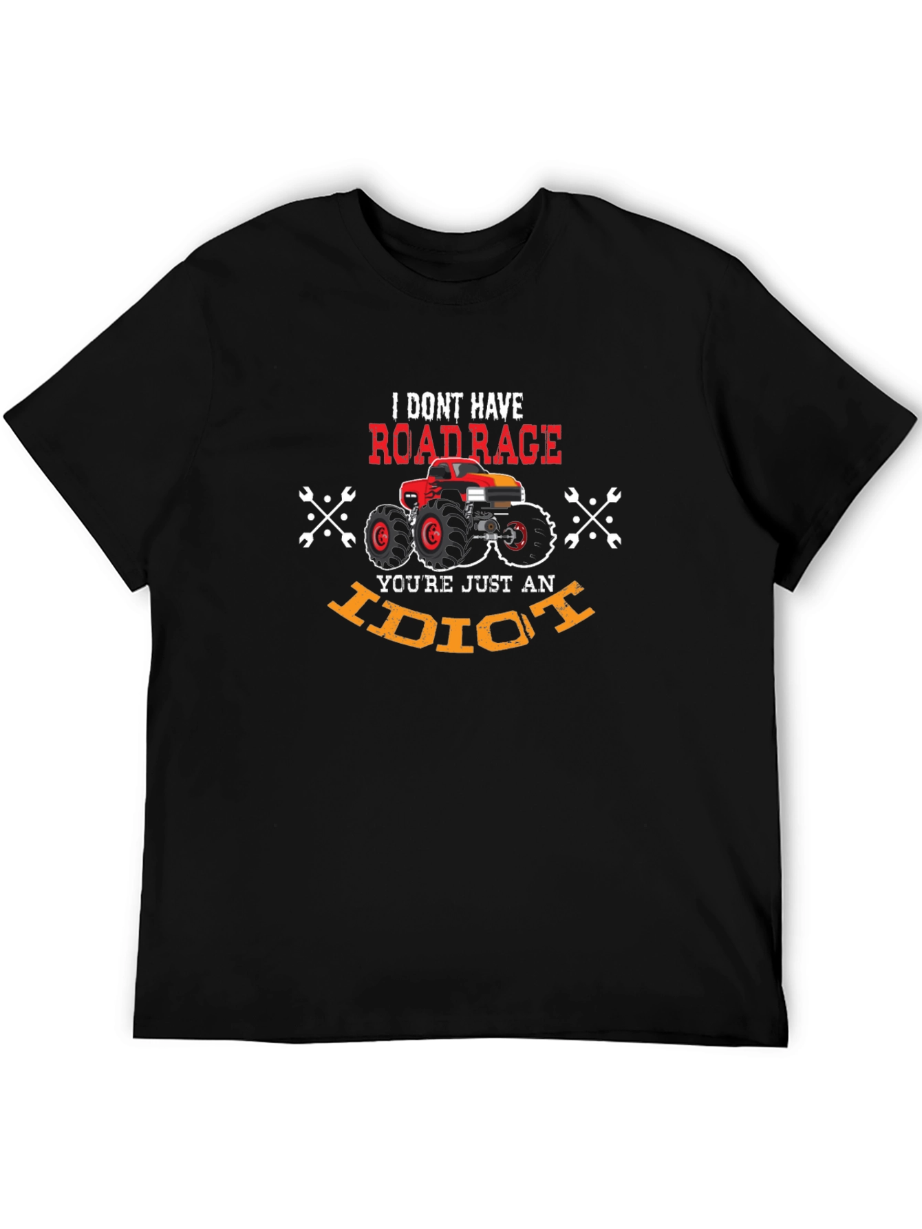 Road Rage Monster Truck Graphic Tee