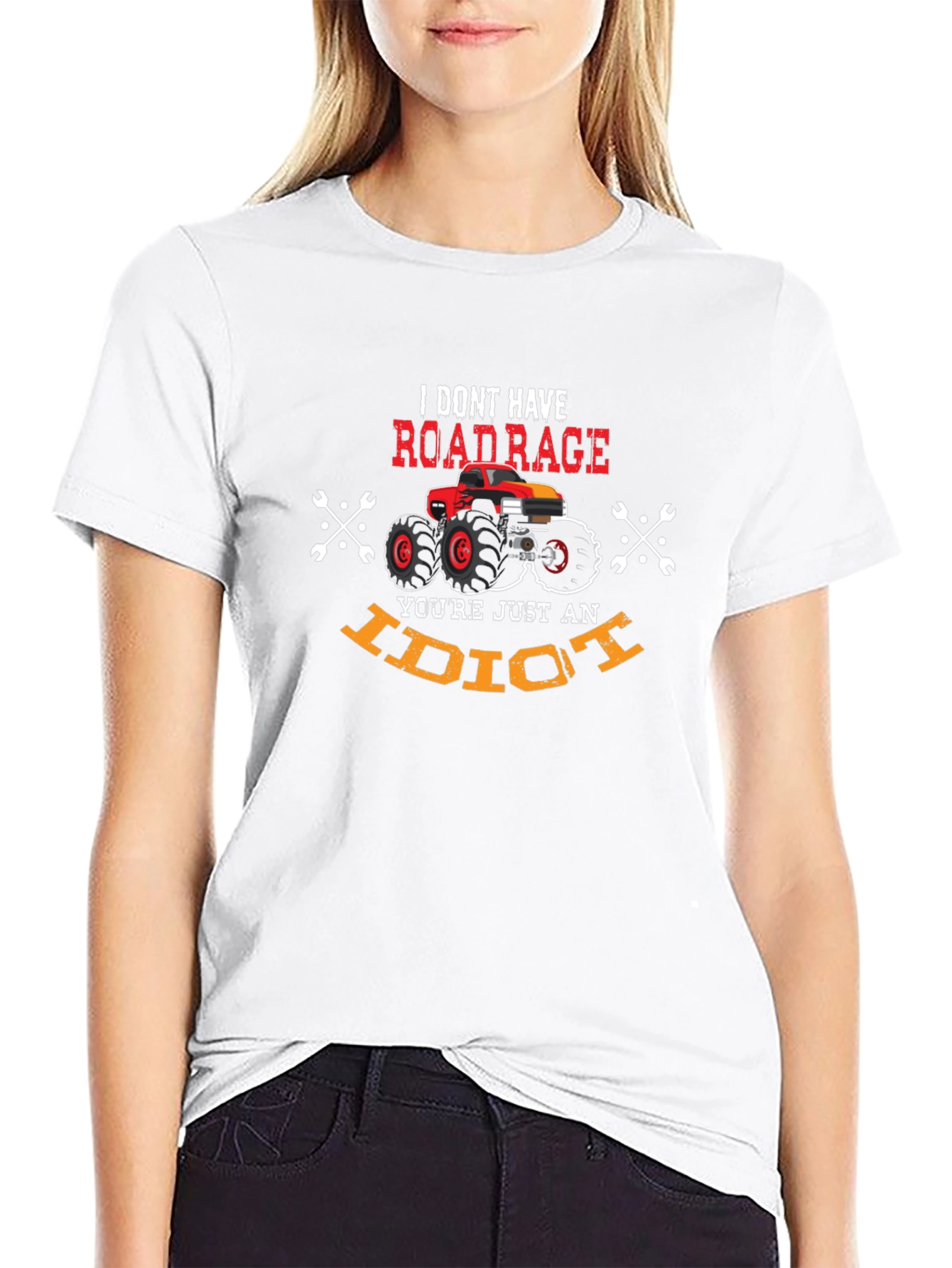 Road Rage Monster Truck Graphic Tee