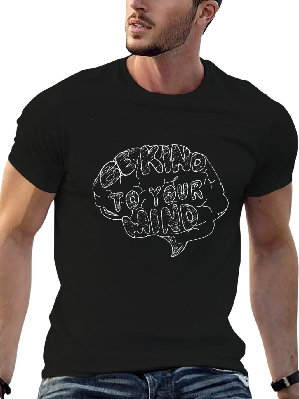 Be Kind To Your Mind Brain Tee