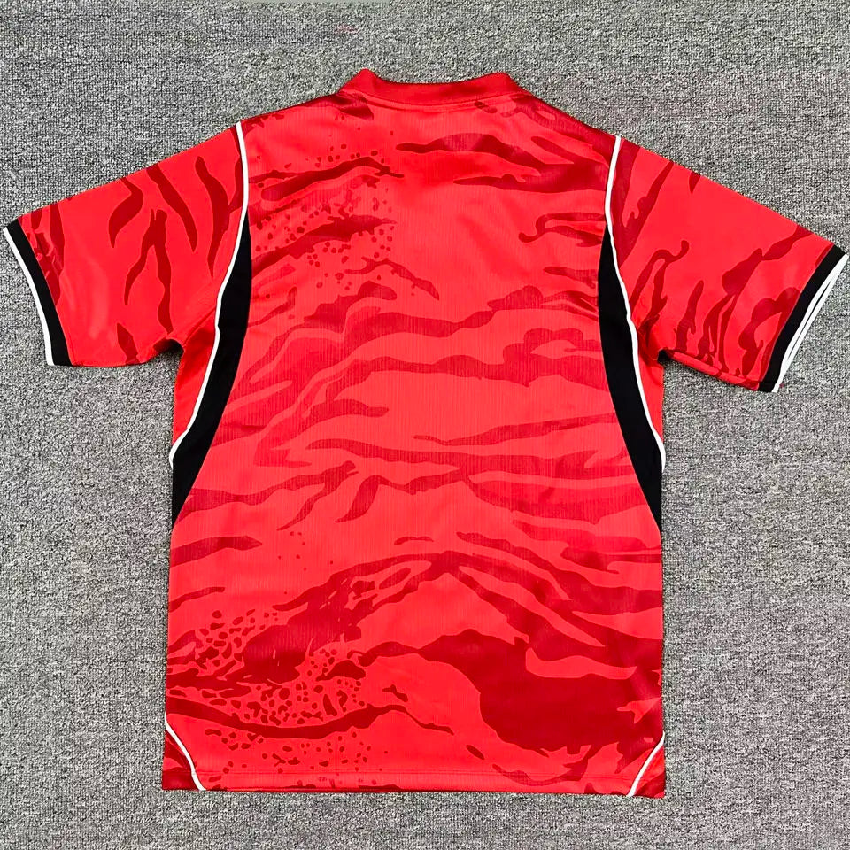 2026/27 South Korea Home Red Fans Soccer Jersey Back