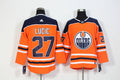 Men's Edmonton Oilers Milan Lucic #27 Orange Breakaway Player Jerseys