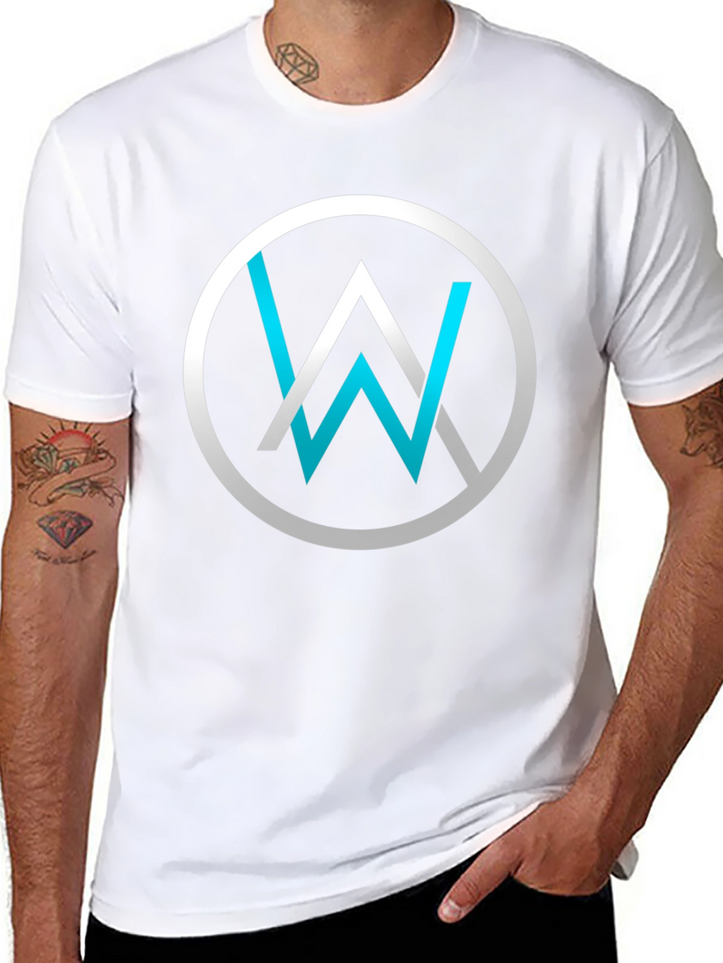 Alan Walker Logo Black T-Shirt