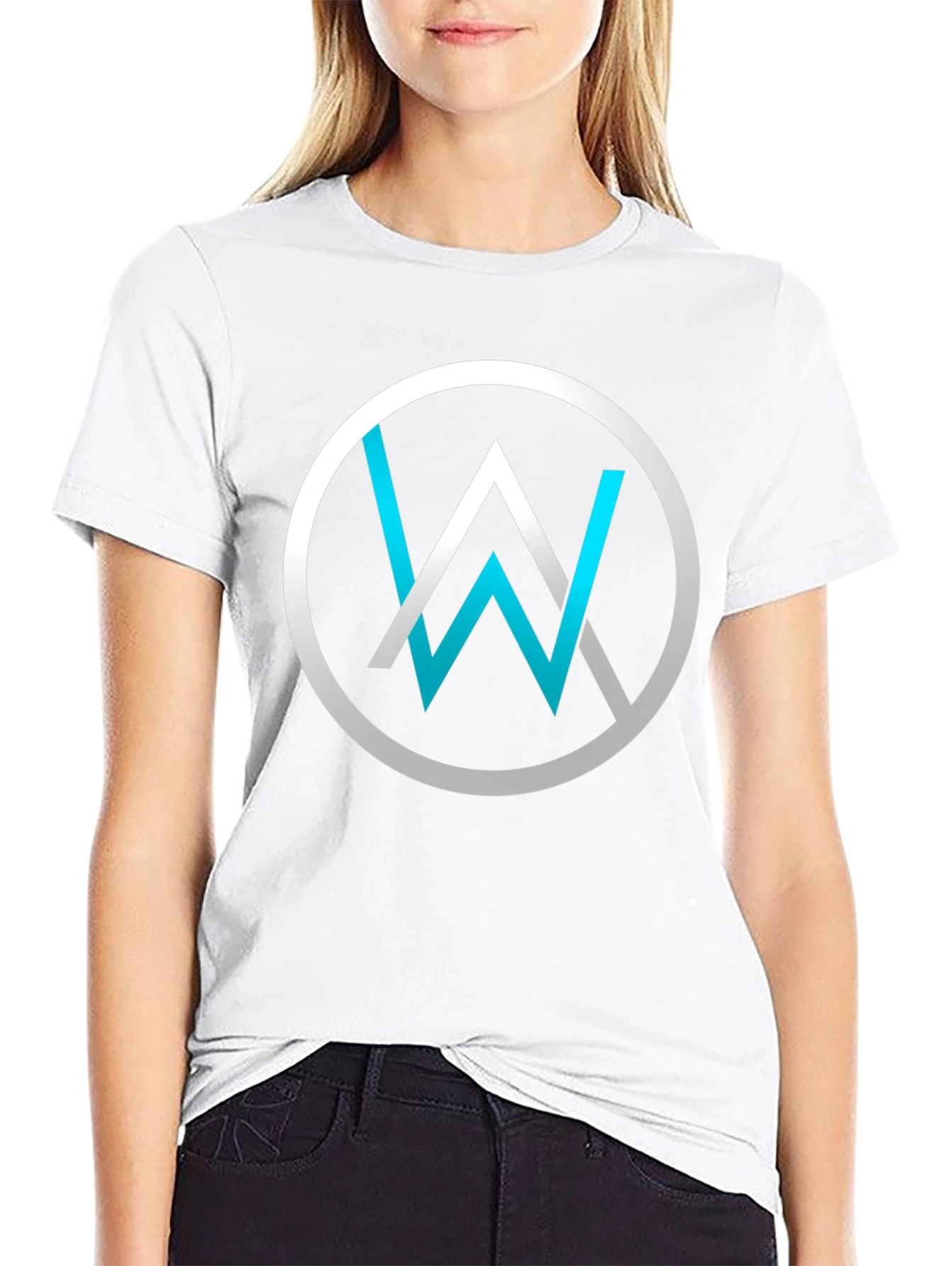 Alan Walker Logo Black T-Shirt