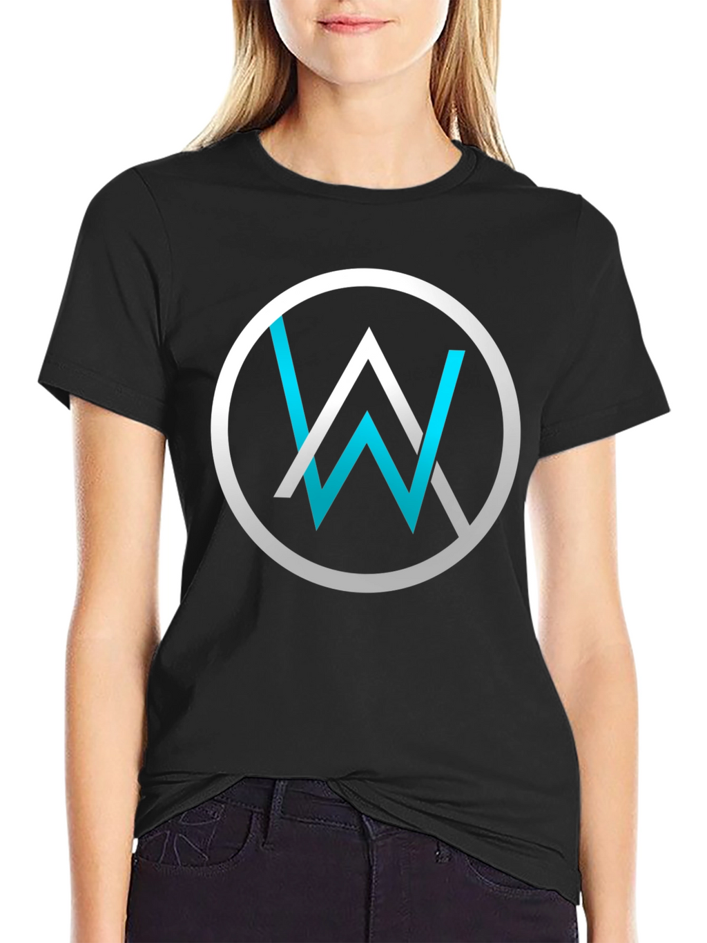Alan Walker Logo Black T-Shirt