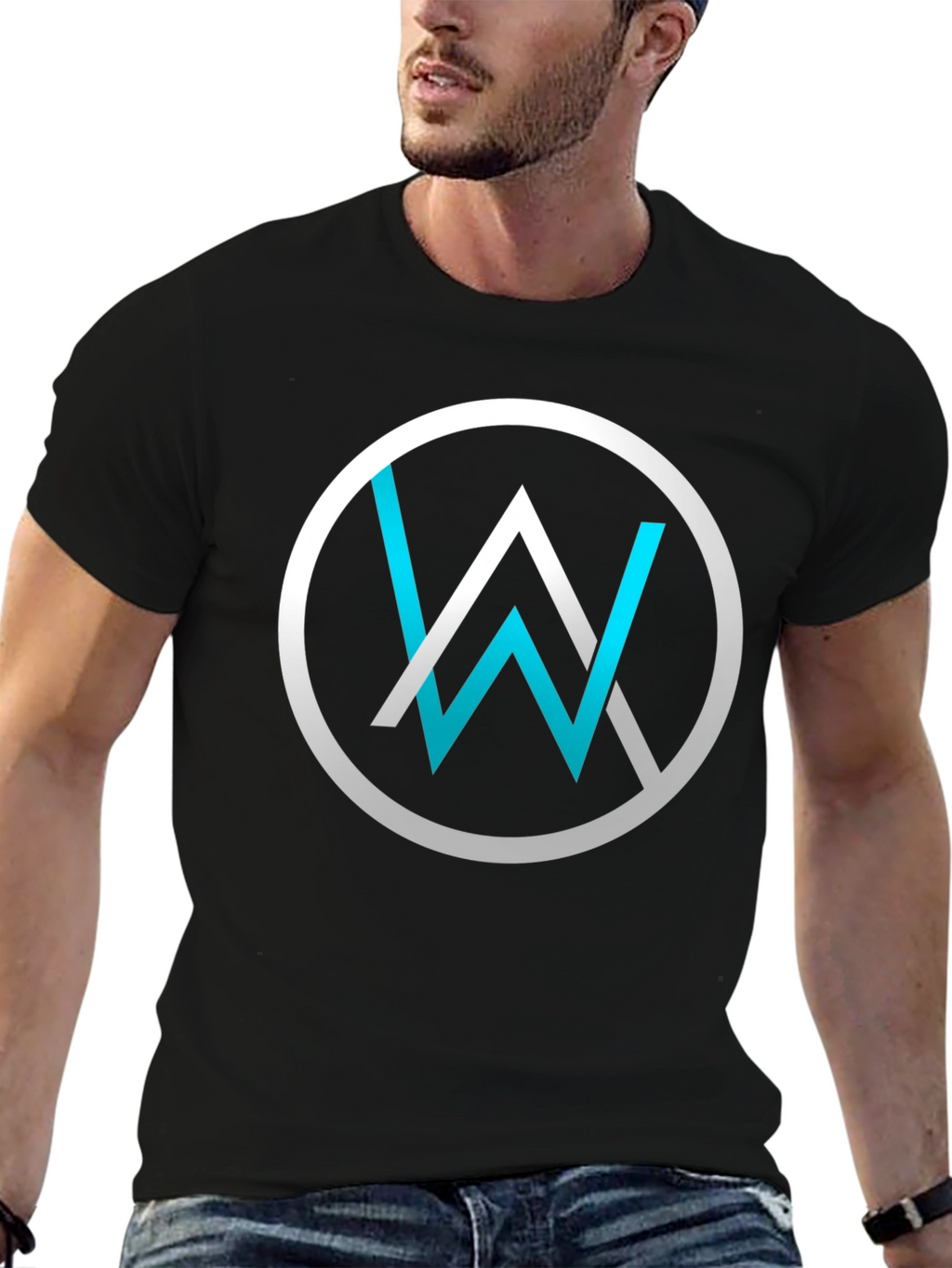 Alan Walker Logo Black T-Shirt