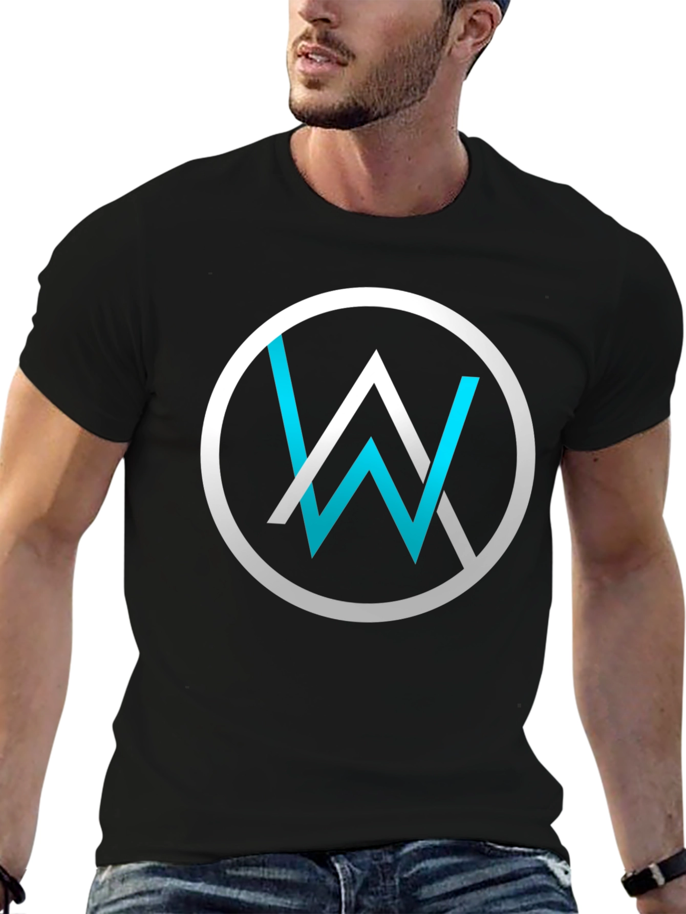 Alan Walker Logo Black T-Shirt