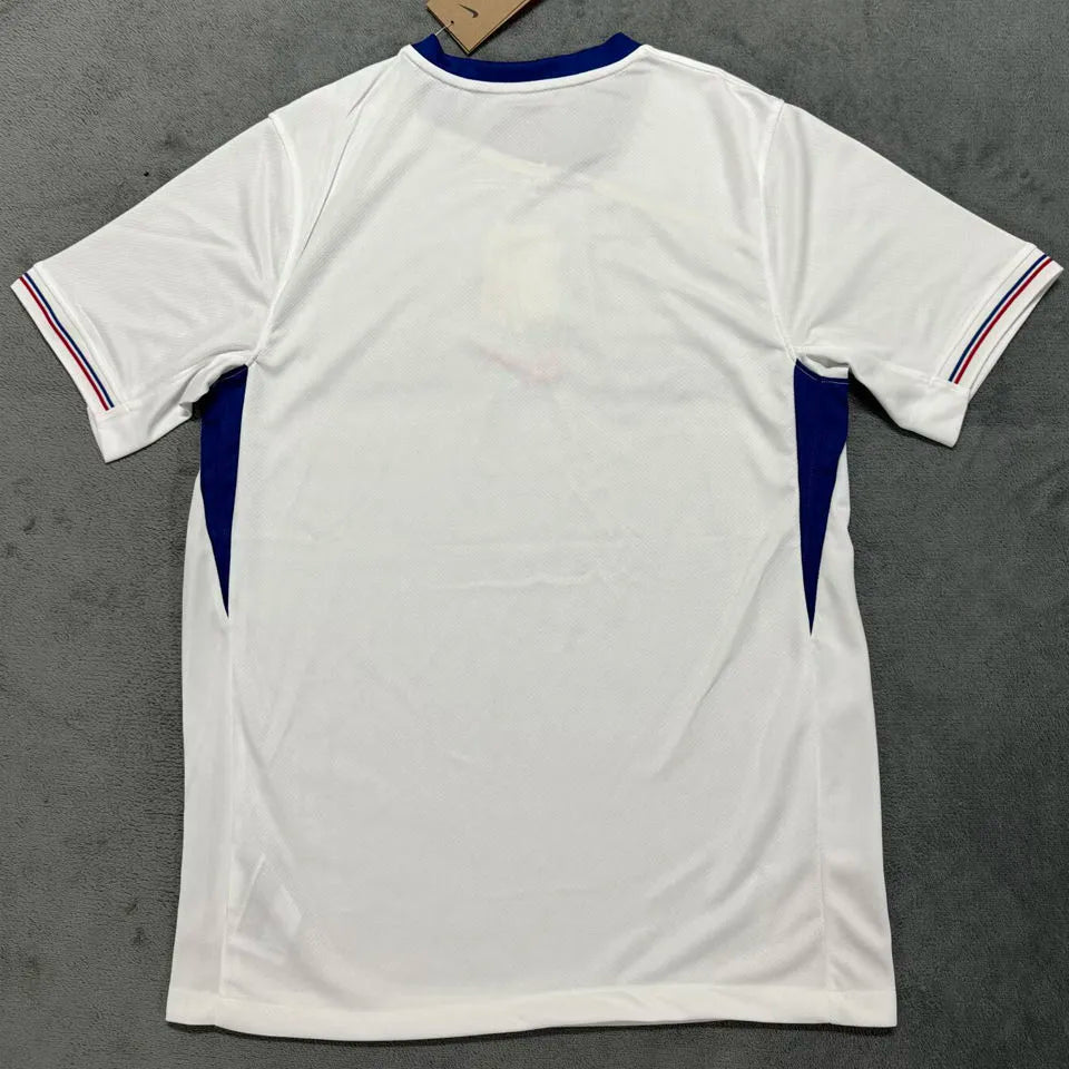 2025/26 France Away Fans Soccer Jersey Back