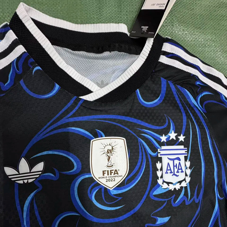 2026/27 Argentina Away Player Version Long Sleeve Soccer Jersey 长袖 Detail 4