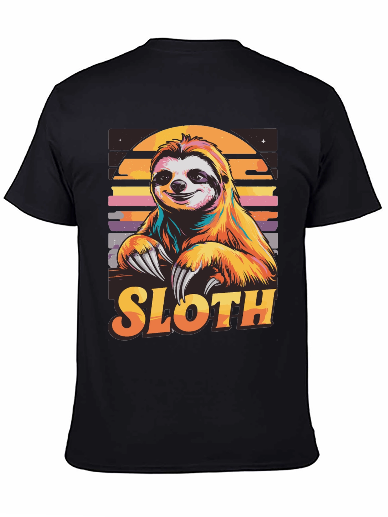 Retro Sloth T-Shirt - Cool Animal Design