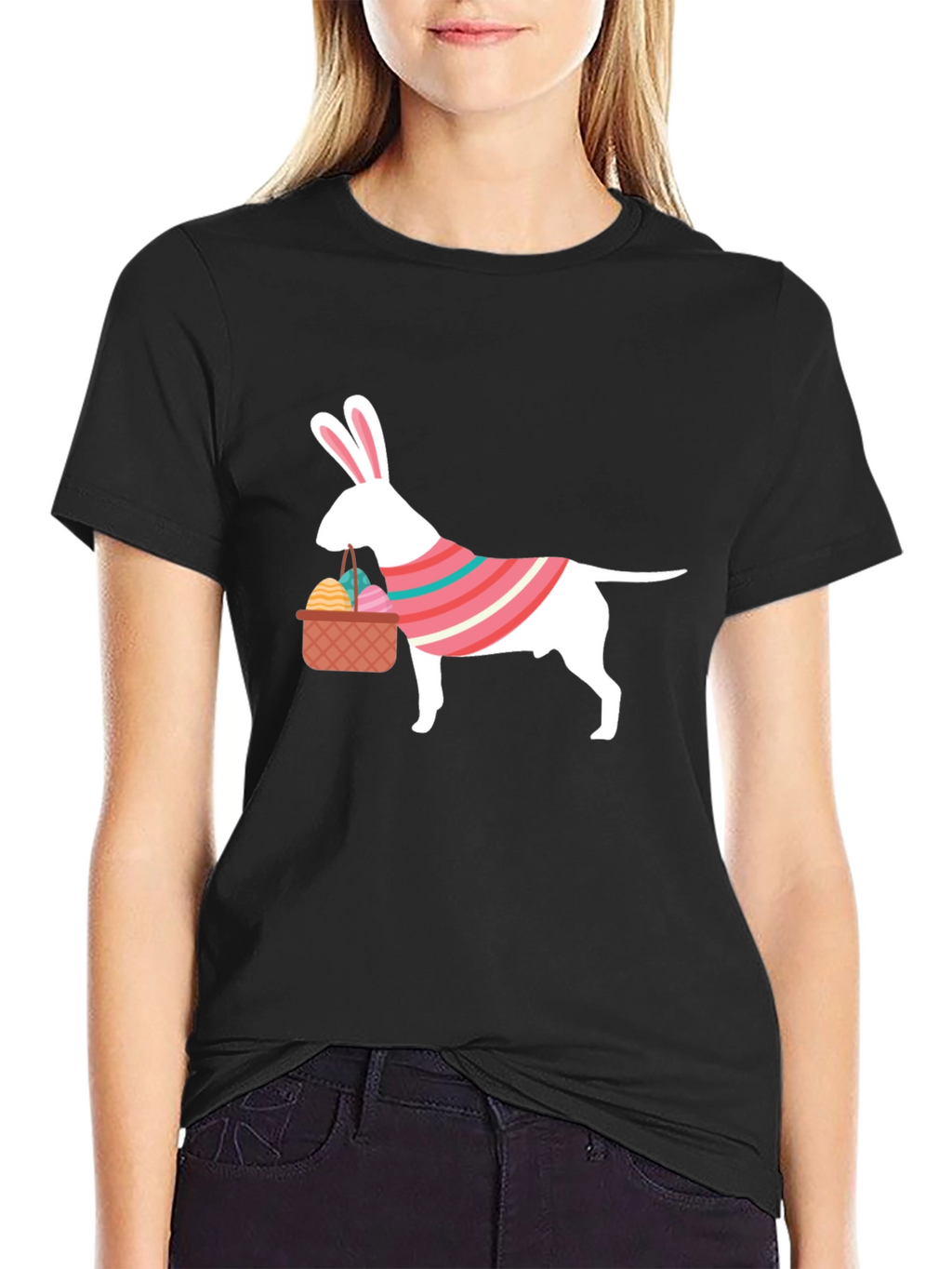 Easter Bull Terrier T-Shirt