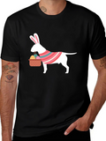 Easter Bull Terrier T-Shirt